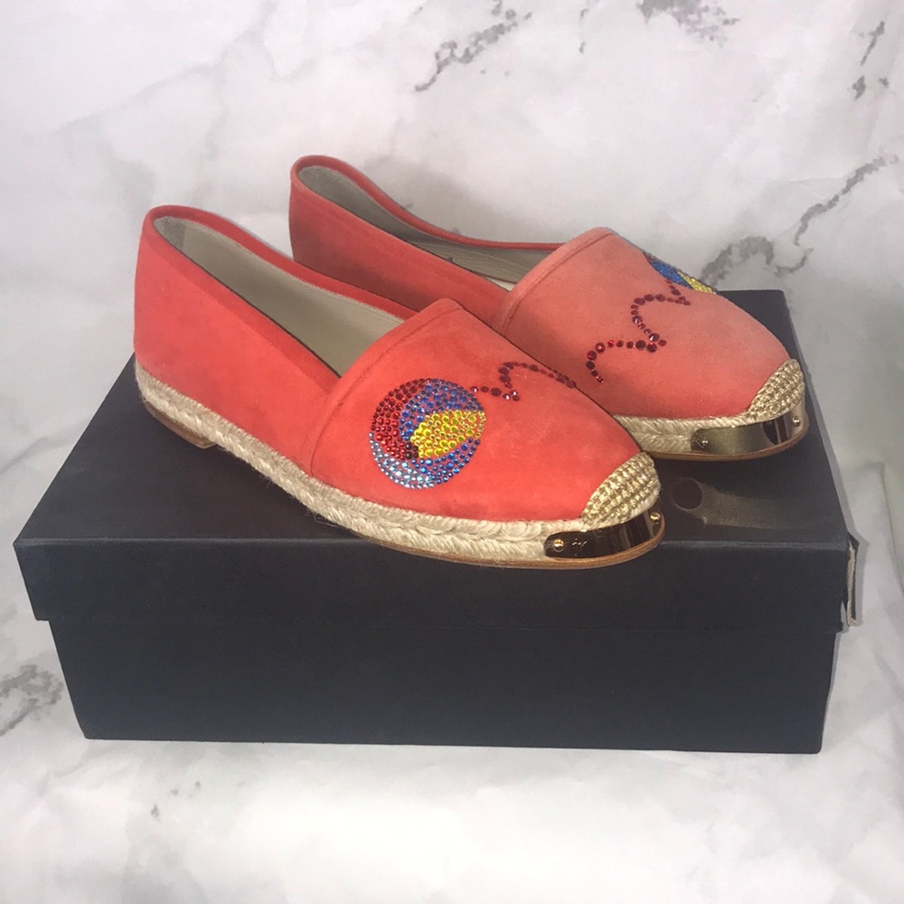 NEW Giuseppe zannoti espadrille flats slip on - Picture 3 of 7